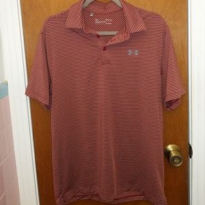 Men's under armour heat gear golf shirt